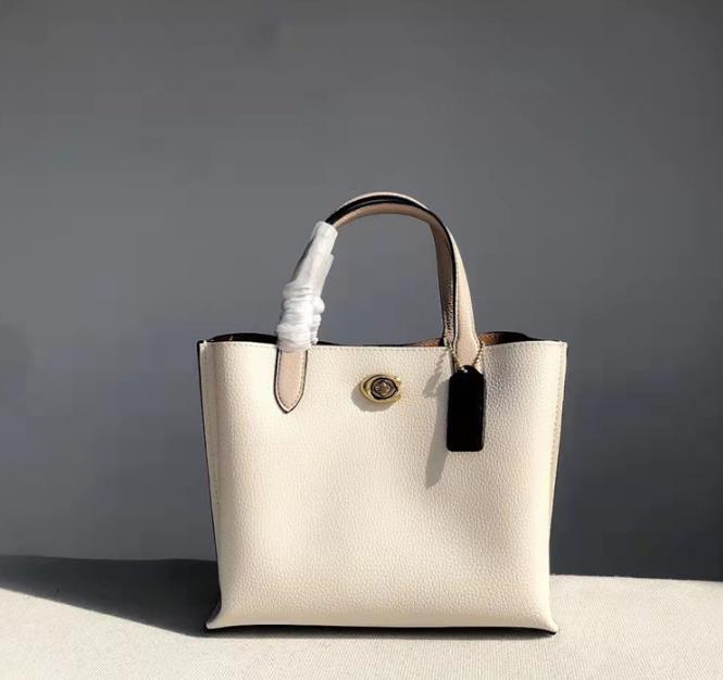 

New women's tote lychee bag handbag shoulder messenger bag, Black