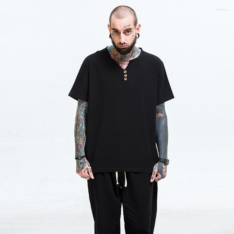 

Men's T-Shirts Men's T Shirts Plus Size 4xl 5XL 6XL 8XL 9XL Large Oversized Shirt Linen Short Sleeve Tee Male Summer Men Big SizeMen's, Black