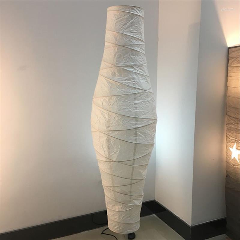 

Floor Lamps Lamp Paper Lampshade Simple Nordic Style Vertical Light Cover Accessory LampshadeFloor