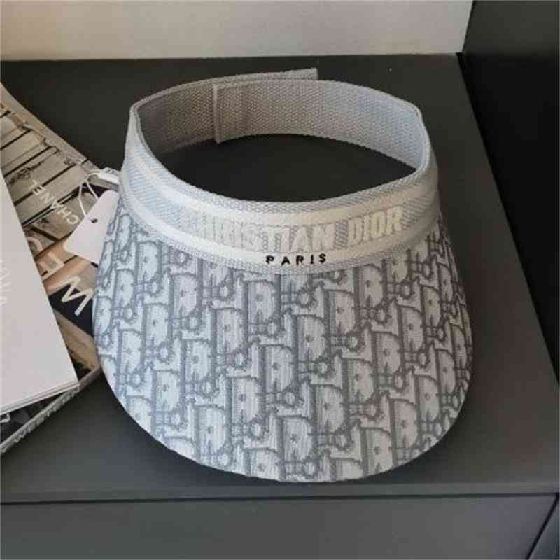 

Christians High quality original single foreign trade D subtitle new empty top red same versatile sunscreen sunshade hat Big Brim Hat, Original high quality grey