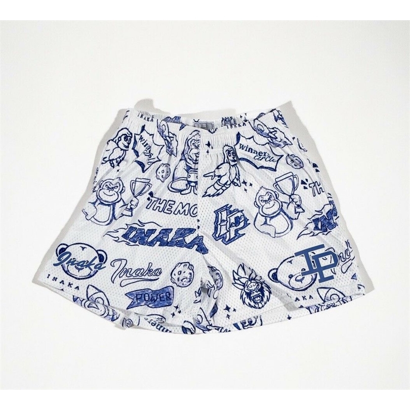 

Designer Mens Short Women Ip Inaka Power Shortsn Classic Gym Basketball Workout Mesh Fashion Design 220524, Ps027