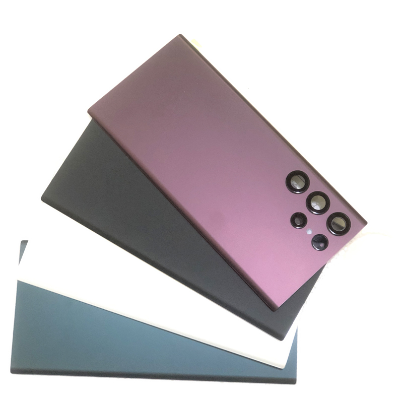 

Original Back Glass Housing Replacement Housings Comaptible For Burgundy Samsung Galaxy S22 Ultra 5G S908U With Preattached Adhesive And Camera Lens Glasses Cover