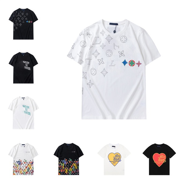 

Fashion Mens Designer T Shirt Polo TShirt Men t-shirts For Women Spring Shirts Letter Outfit Luxurys top100%cotton Tees womens Summer S-XXL#05