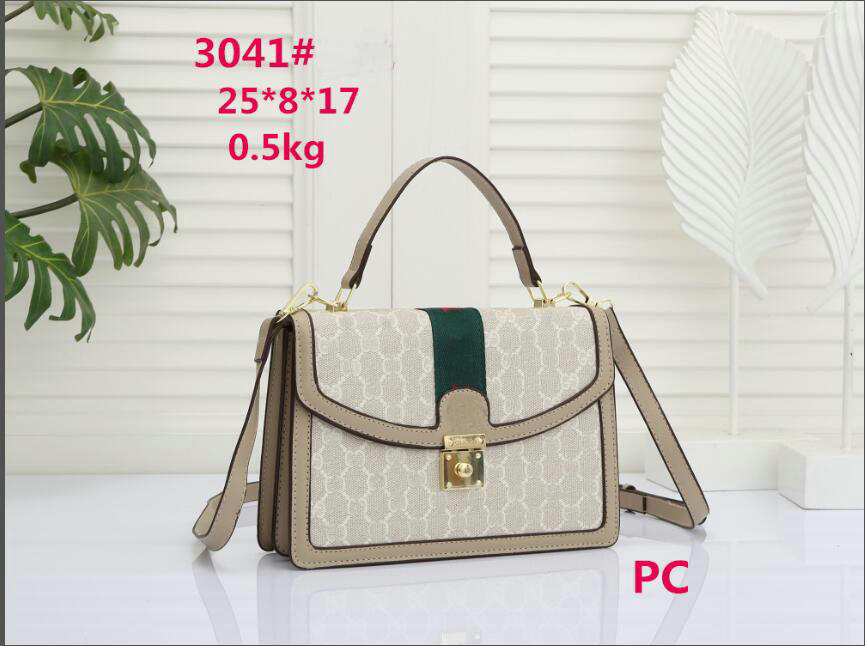 

Designer handbags fat chain bag real leather women's handbag large-capacity shoulder bags luxury quilted messenger bag 3041#25cm, White