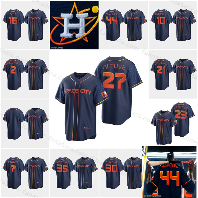 

Alex Bregman Navy 2022 Space City City Connect Jersey Justin Verlander Michael Brantley Yuli Gurriel Jose Altuve Maldonado Jeremy Pena Yordan Alvarez Men Women Kids, Mens/flex base +60th
