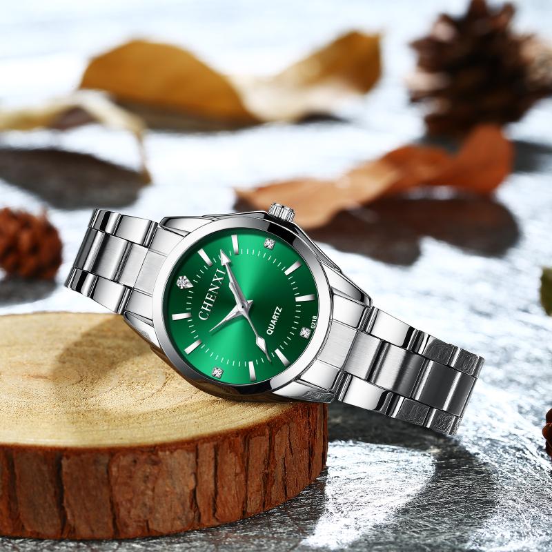 

Wristwatches Fashion Women Watch Colorful Dial Concise Girl Wrist Watches Female Quartz Ladies Rhinestone Clock Reloj MujerWristwatches, Women-021b6