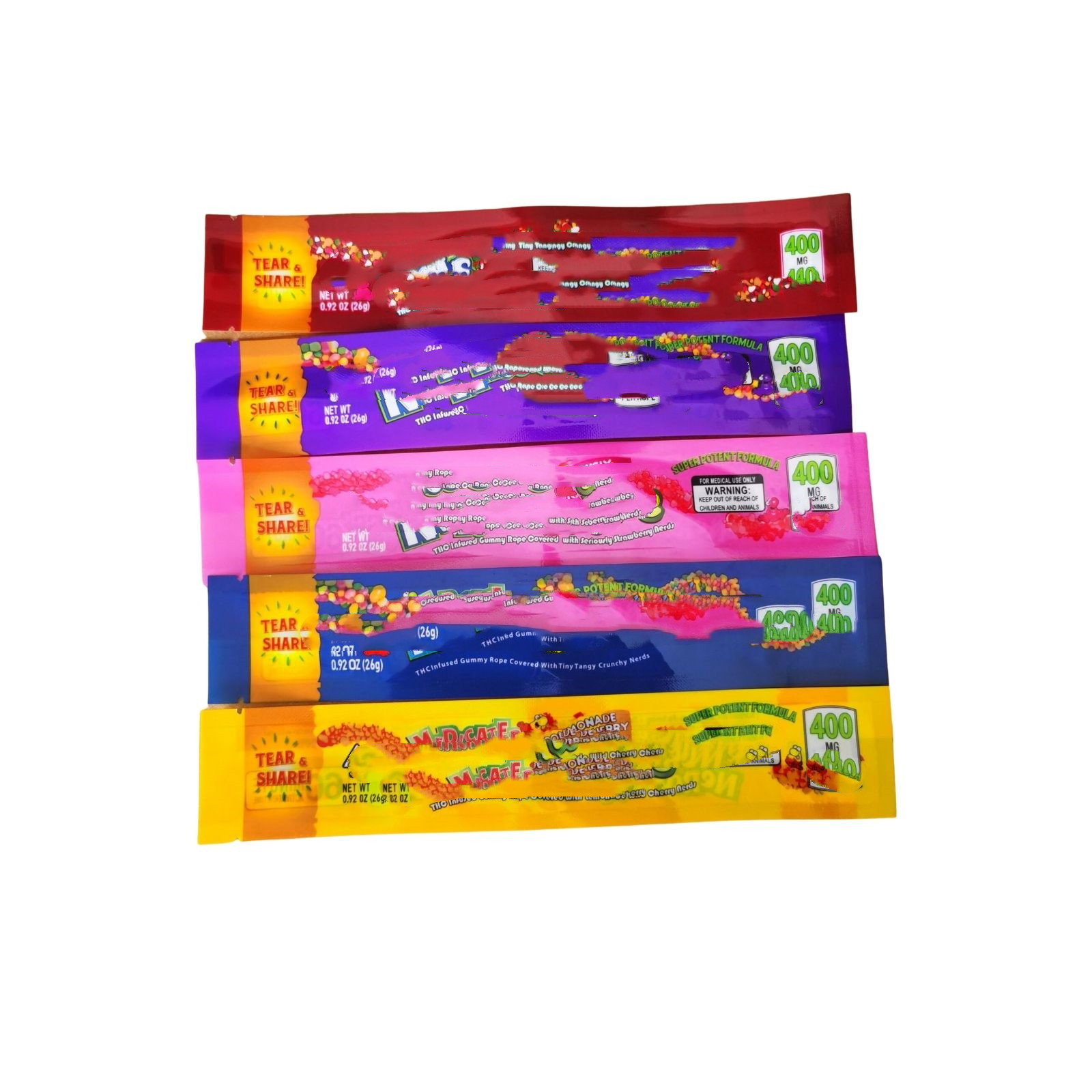 

Packing Bags Rope Empty Bag Plastic Edibles Retail Packaging 20 Styles Smell Proof Package 400mg 420mg 600mg 800mg jllNuA