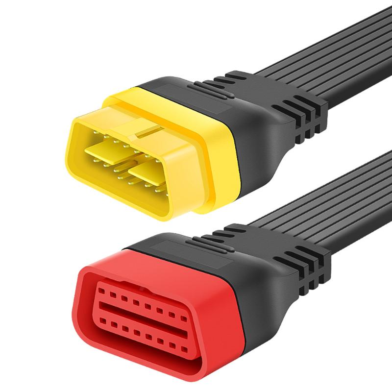 

Diagnostic Tools 36cm OBDII Extension Cable 16 Pin Male To Female For Thinkdiag Easydiag BD2 Connector 16Pin Tool ELM327 OBD2