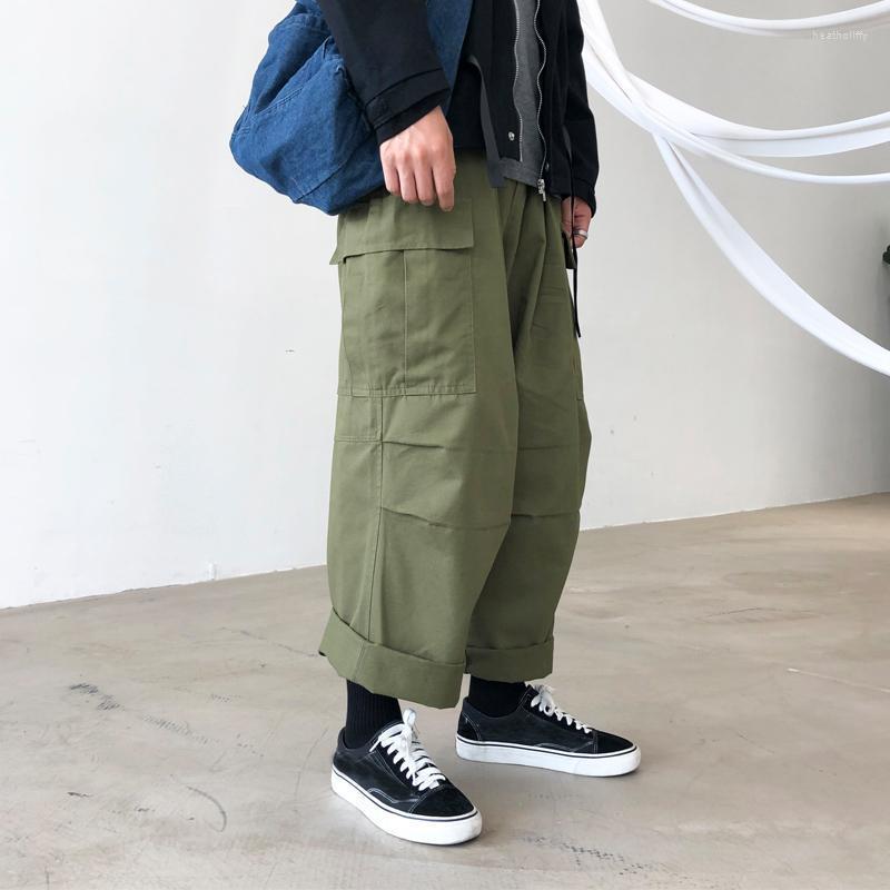 

Men's Pants Men Cargo Camouflage Trousers Military For Man Fashion Loose Baggy Tactical TrouseMen's Heat22, Black