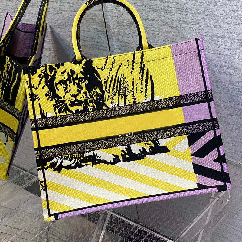 

2022 Brand Embroidery Luxury Tote Bags for Women designer handbags New Fashion large capacity ladies shopping bags green purple pink grey black, 26