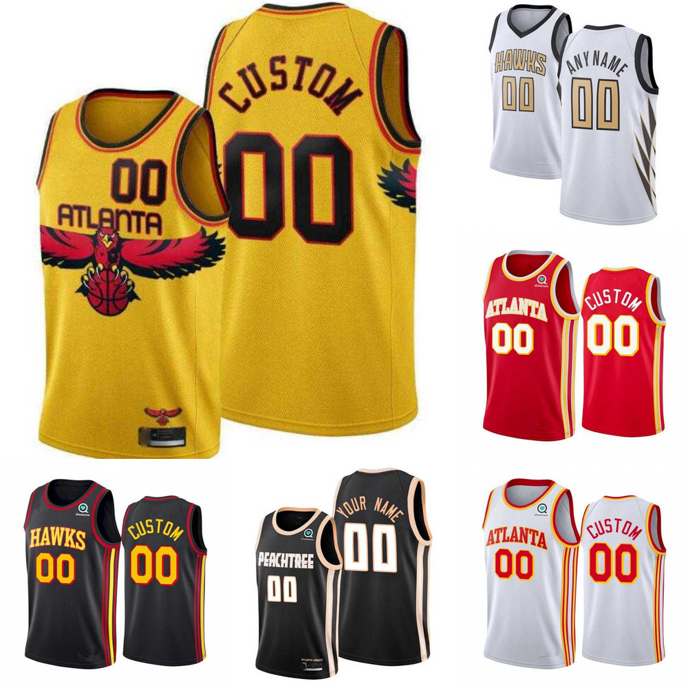 

75th Custom Men Women Youth Atlanta''Hawks''3 Kevin Huerter 1 Jalen Johnson 4 Skylar Mays 17 Onyeka Okongwu Basketball Jerseys, Army green