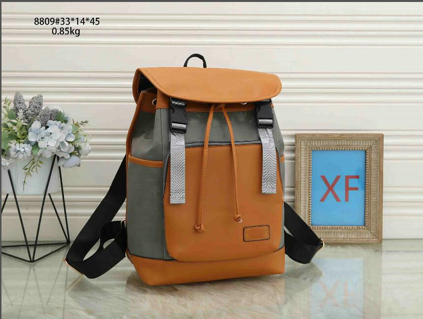 

Designers Backpack School Bag Knapsack Men Women Luxury Backpacks Handbags Fashion back packs Totes Presbyopic Crossbody Shoulder Bags 8809, Yellow