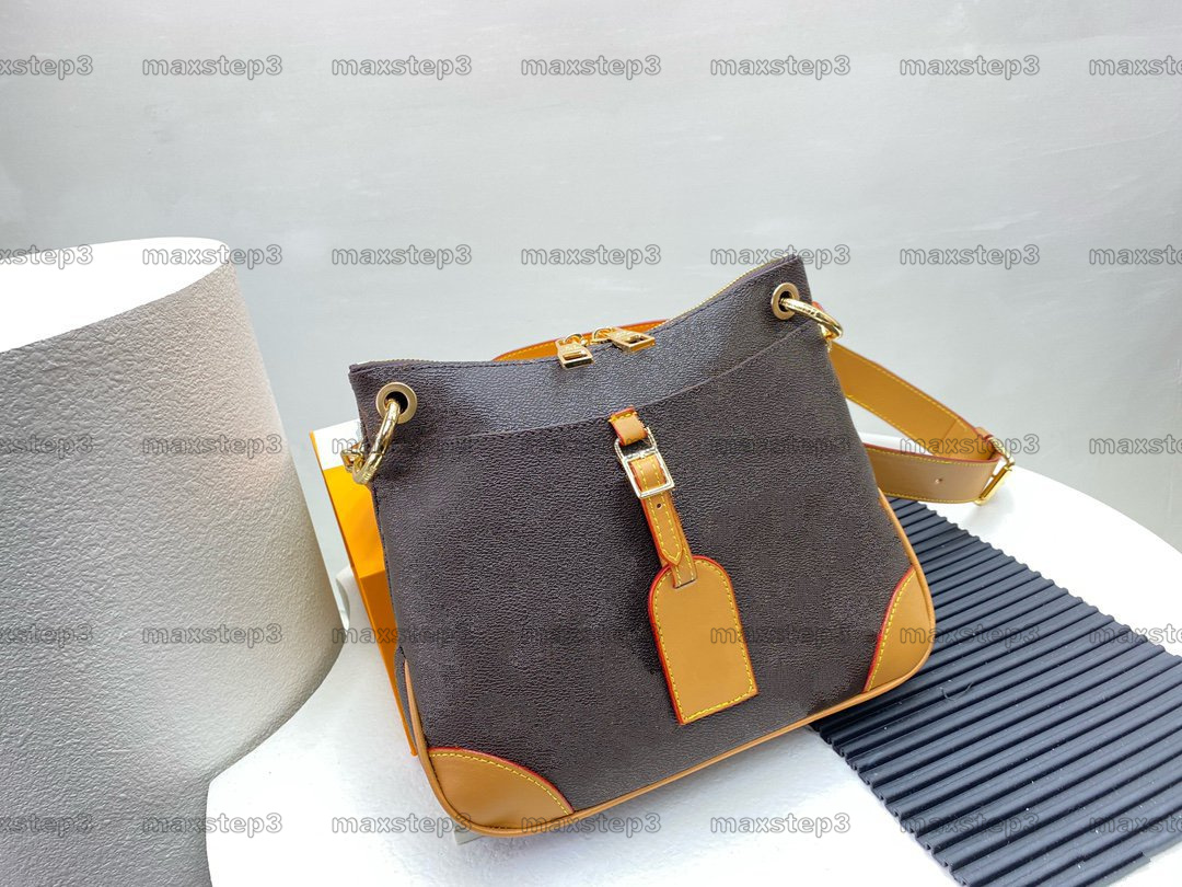 

ODEON PM Designer Bags Brown Black Stylish Functional Shoulder Bag Purse Wallet Versatility Crossbody M45353