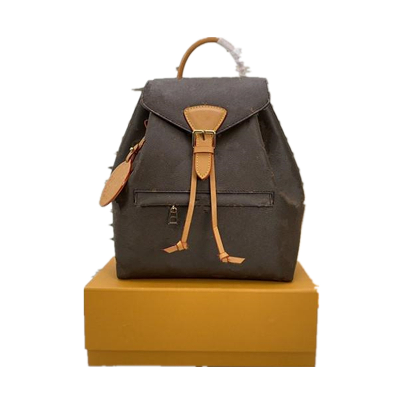 

Designer luxury Bag Adjustable Double Shoulder Straps handbag Luis backpack Leather Schoolbag magnetic buckle drawstring Lady Storages mini bags, Don´t pay it