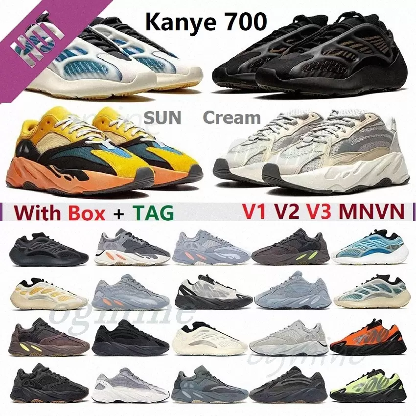 

With Box 2022 High Quality Enflame v1 v3 Amber Cream Sun Runner men sneaker women kanyes''V2''YEEZIES''BOOSTs''yezzies''700, 6 teal blue