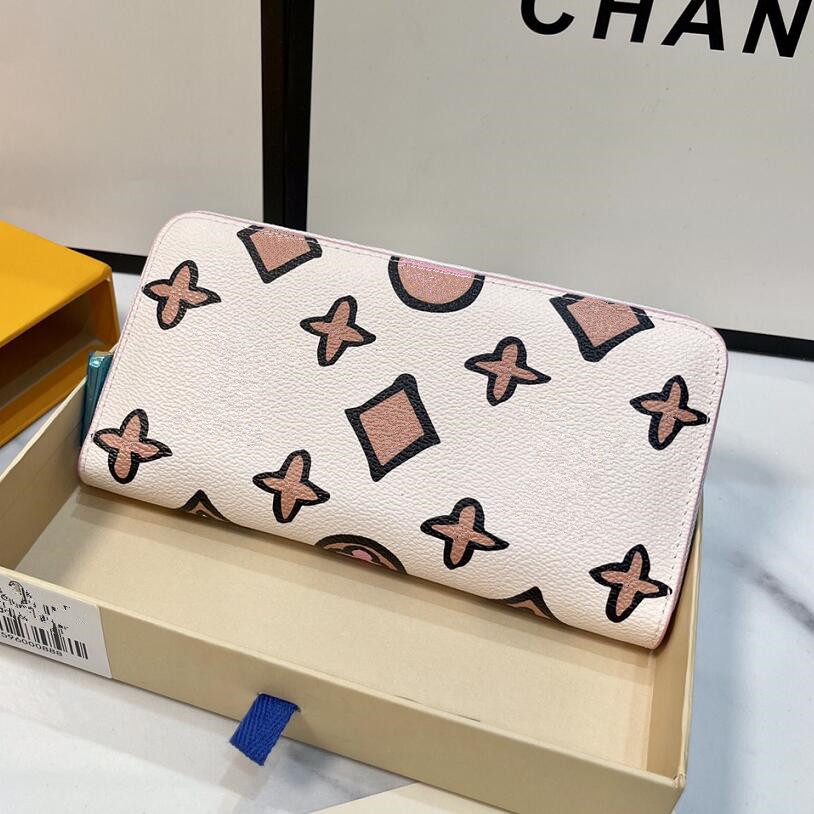 

high quality classic women clutch wallet leather wallet single zipper wallets lady ladies long classical purse, Black