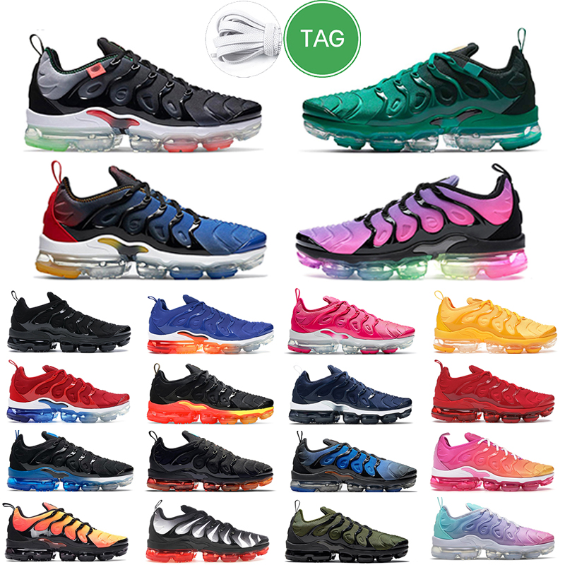 

2022 tn running shoes man and woman Triple Black Hyper Blue Bubblegum Lemon Lime Shark Fireberry Psychic Pink Metallic Gold USA, #22