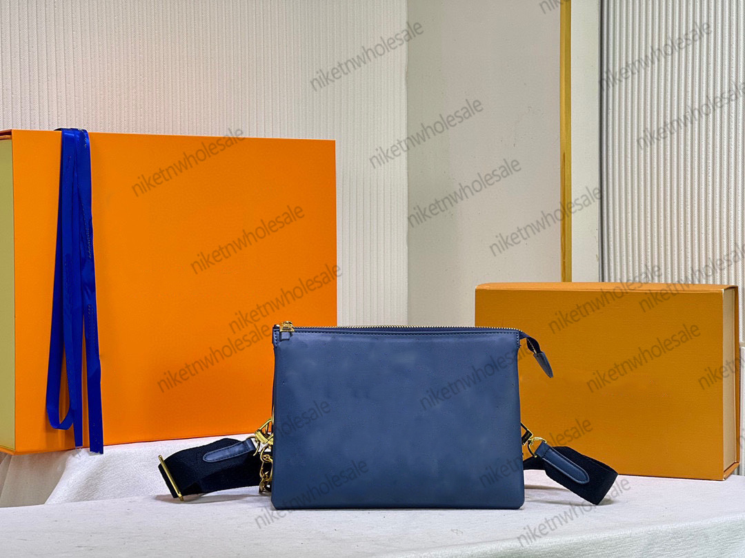 

M57782 Coussin PM Women Shoulder Bag Genuine Leather Embossed Chain Handbag Designer Clutch Bag, ##