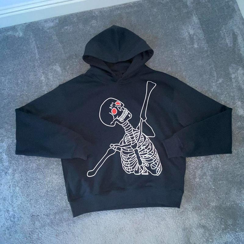 

Women's Hoodies & Sweatshirts Skull Fun Graphic Print Hoodie Grunge Y2K Punk Hip Hop Vintage Aesthetic Long Sleeve Sweatshirt Top Gothic Fas, Sky blue