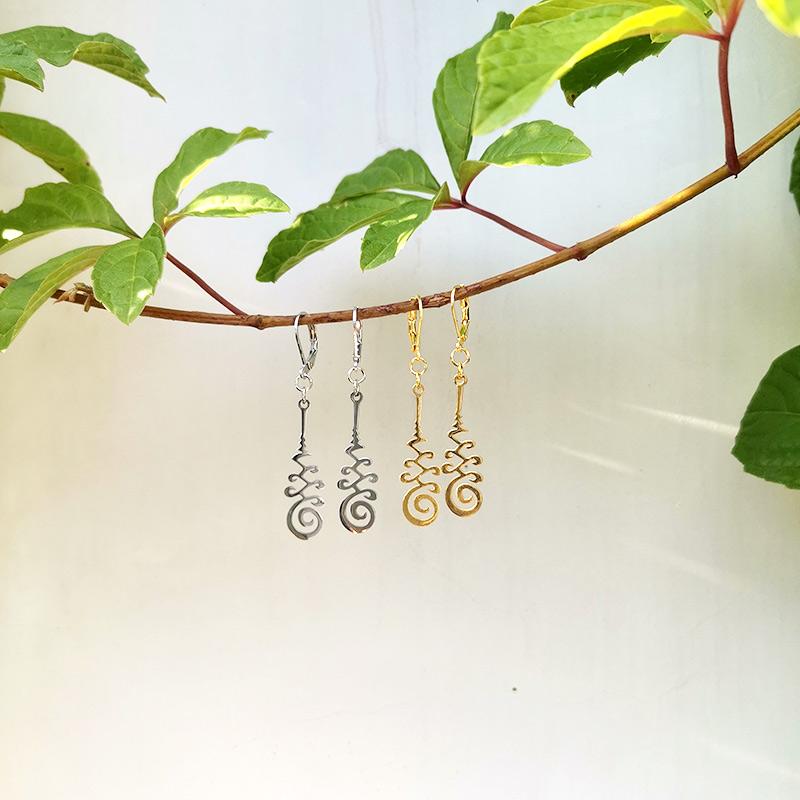

Dangle & Chandelier Unalome/hippie Earrings/bohemian Earrings/silver Pendant JewelryDangle