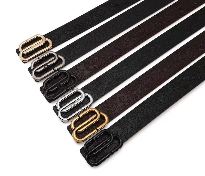 

France Luxurys designers mens belt Leather for women's Fashion belts top quality smooth buckle classic style man and women beautiful 6 colors, Multi