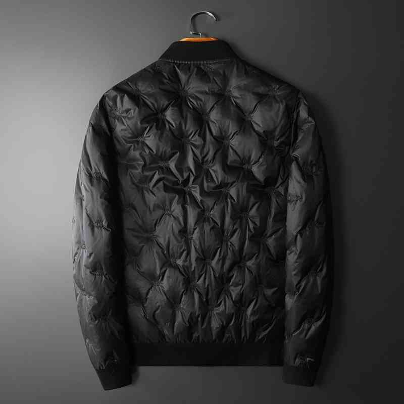 

2022 Winter New Korean Men's Fashion Leisure White Duck Inverted Down Et Tide Brand Clothing Wholesale, As shown in figure