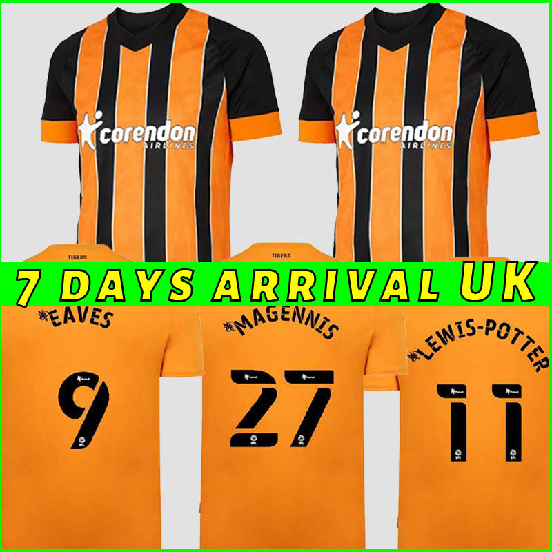 

2022 2023 Hull City Soccer Jerseys 22/23 The tigers Amber WILKS HONEYMAN M.SMITH BERNARD EAVES SCOTT RAXTER GREAVES LEWIS-POTTER EMMANUEL CANNON Third Football Shirts, Home