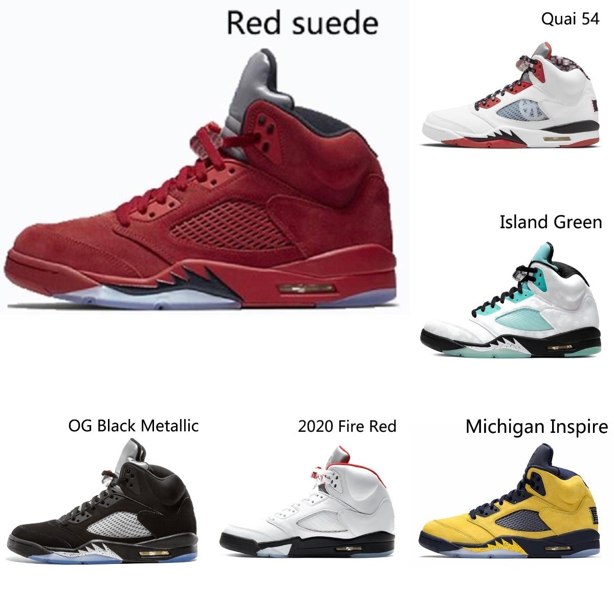 

Racing Blue Jumpman 5 5S Basketball Shoes Men's Sports Shoes High Quality Bull Oreo Mandarin Duck White Blue Purple Grape Designer Trainer S002