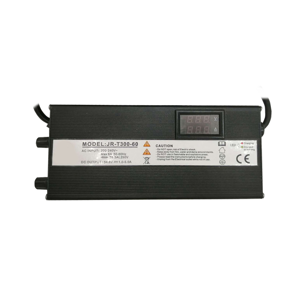 

300W Charger 54.6V Current from 1-5A e rickshaw/scooter/car/electric bicycle batteries 13S 48 volt Li-ion battery chargers