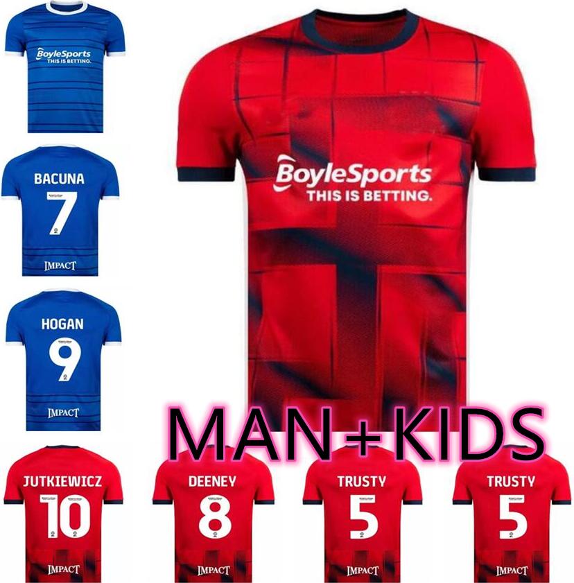 

22 23 Birmingham Soccer Jerseys 2022 2023 City Sam Gallagher jersey Men Kids Kits Lukasz Jutkiewicz Classic sports home blue away red football shirts