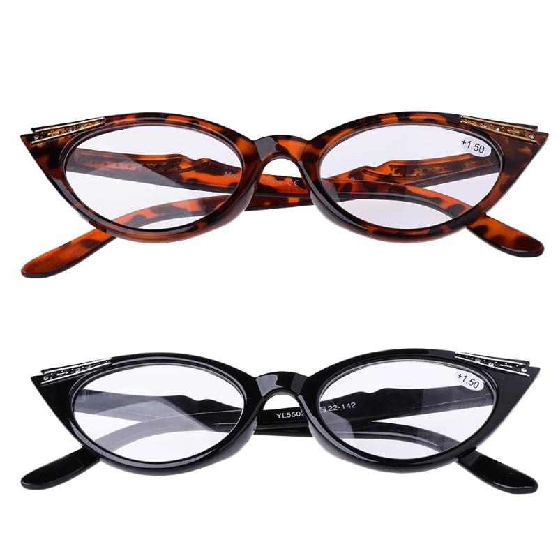 

Sunglasses Women Cat Eye Reading Glasses Presbyopic Eyeglass Spectacles Resin Len 1.0- 3.5Sunglasses