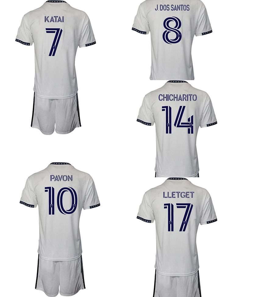 

22- 23 10 PAVON 7 KATAI customized home Soccer Jerseys SetS With Shorts 17 LLETGET 14CHICHARITO kingcaps local online store 14 CHICHARITO 8 J.DOS SANTOS sportswear, 22-23 home
