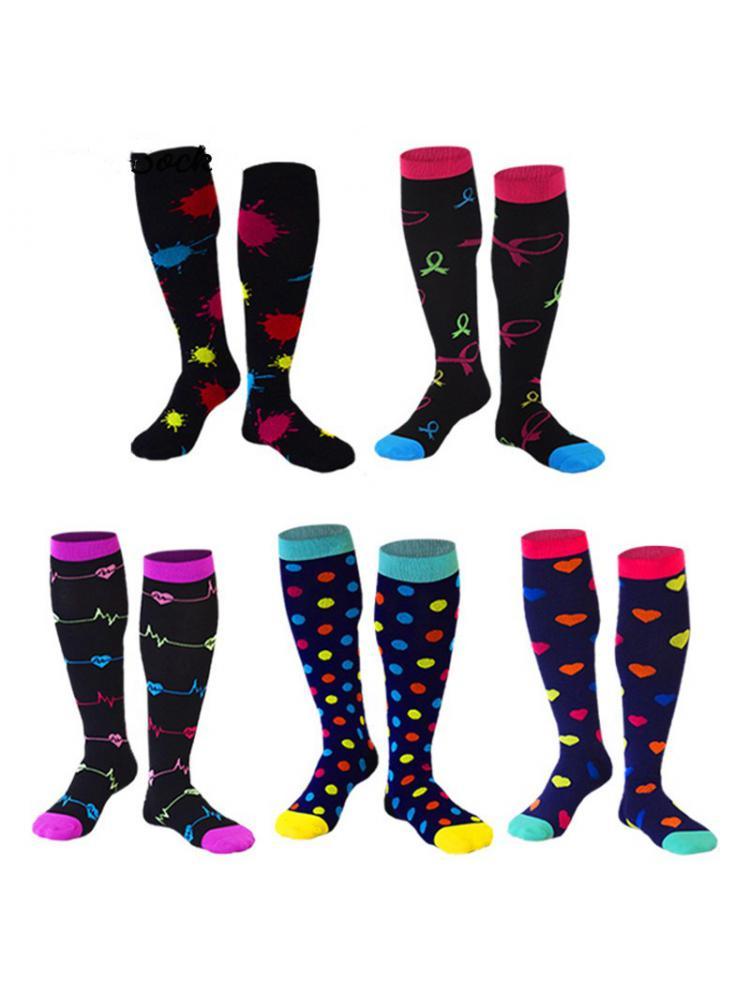 

Sports Socks Pairs Women Fitness Love Series Pressure Thin Leg Compression Special Outdoor Cycling Hiking Climbing BoxingSports