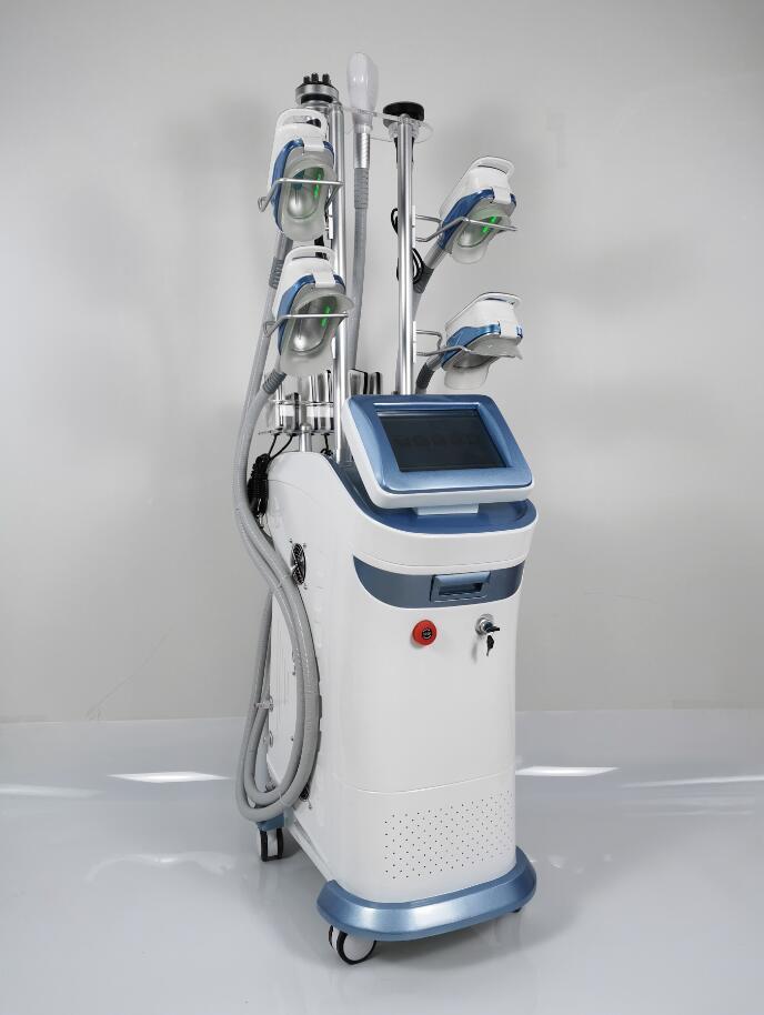 Trending products Cryo 5 handles cryolipolysis working double chin removal weight reduce laser fat freezing shaping cavitation machine
