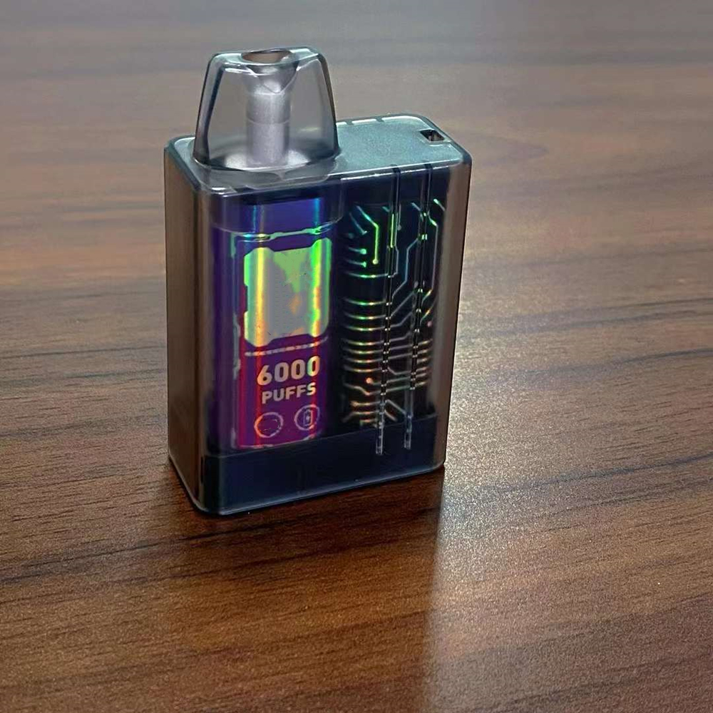 

Original Disposable E Cigarettes 6000Puffs Vape Pen BOX Mod 13ml 400mAh Rechargeable Battery 10 colors Mesh Coil Vapes SUPER 21+