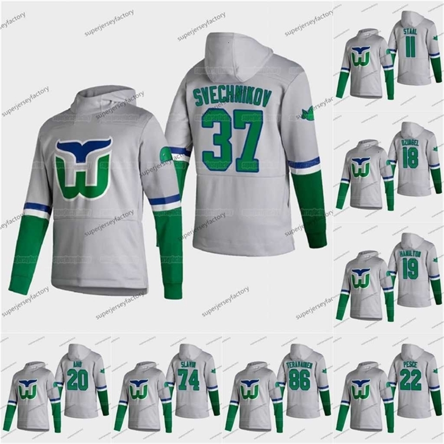 Xfl2020 Women 2021 Reverse Retro Sebastian Aho Andrei Svechnikov Staal Dougie Hamilton Teuvo Teravainen Jaccob McGinn Hoodie