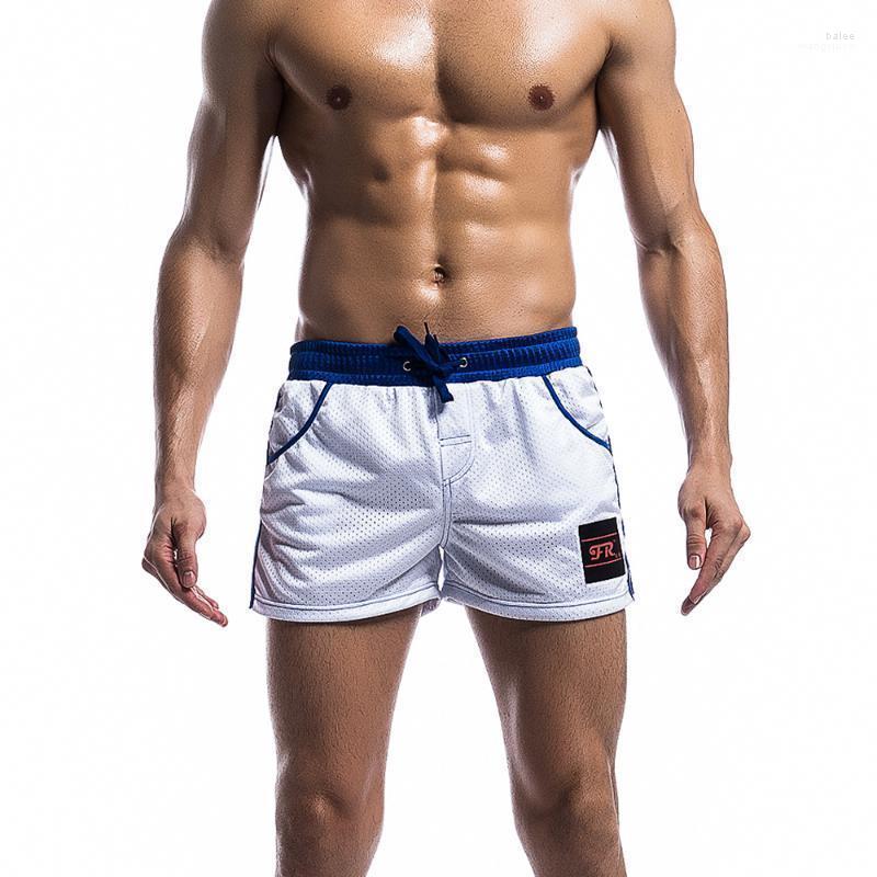 

Men' Shorts Men Fitness Bodybuilding Man Summer Gyms Workout Male Mesh Breathable Quick Dry Jogger Beach Short PantsMen, Black