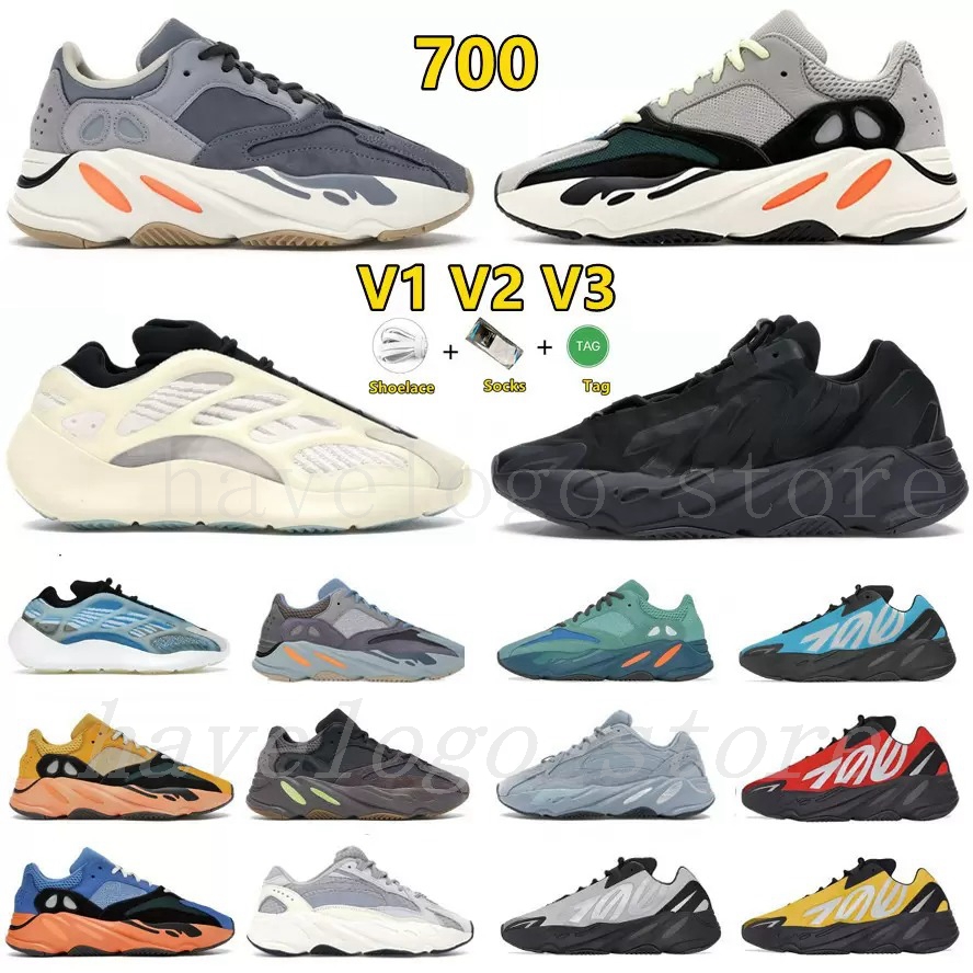 

YEEZIES''700 Latest Running Shoes 700 V1 v2 v3 foam runner nmd inertia geode mauve vanta static men women sports shoes C35Z#
