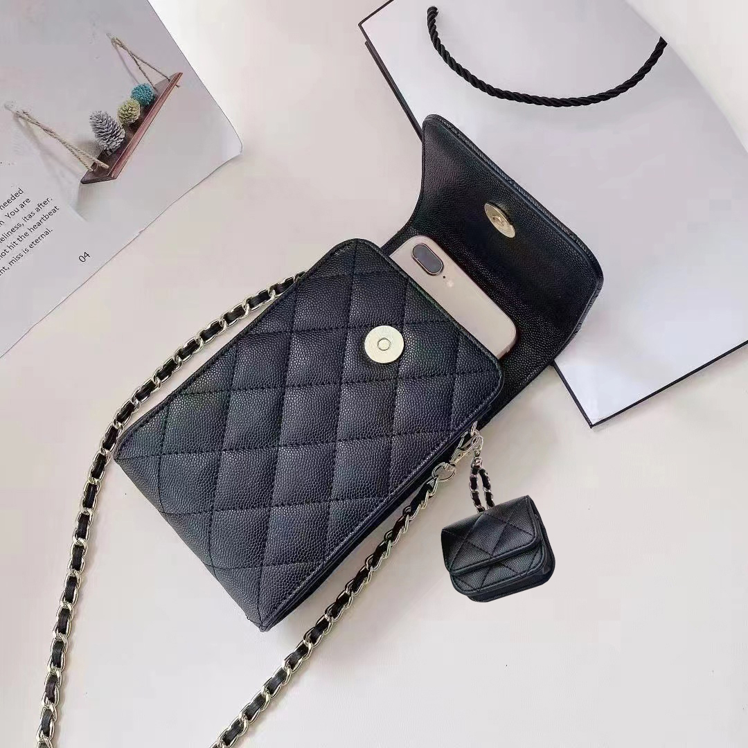

Official Leather Designer Hangbag phone cases cross body Bags with Airpods for iPhone 14 13 12 11 pro max case X Xs Xr 8 7 Samsung Note S 22 21 20 10 plus Ultra Crossbody Bag, #1 bag with airpods case