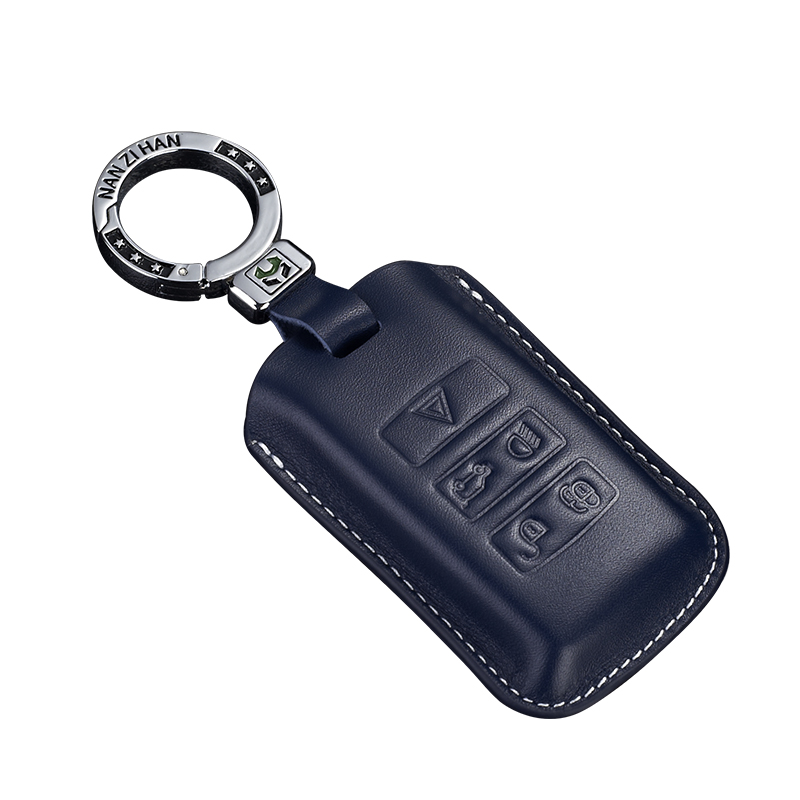 

Car Key Case For Jaguar XEL XFL F-PACE XF XK XJL Leather Key Chains Key Fob Cover Car Accessories