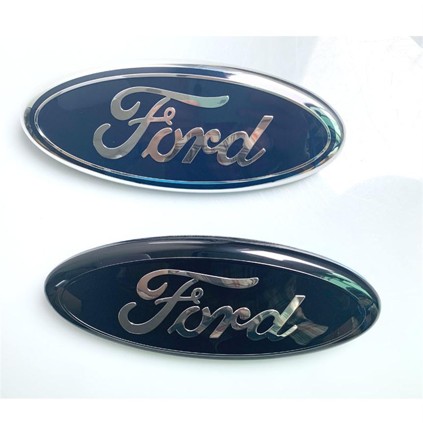 

Car Front Badges 9 Inch Front Hood Bonnet Emblem Badge Rear Trunk Sticker For Ford Skull F150 F250 Explorer Edge Accessories302A