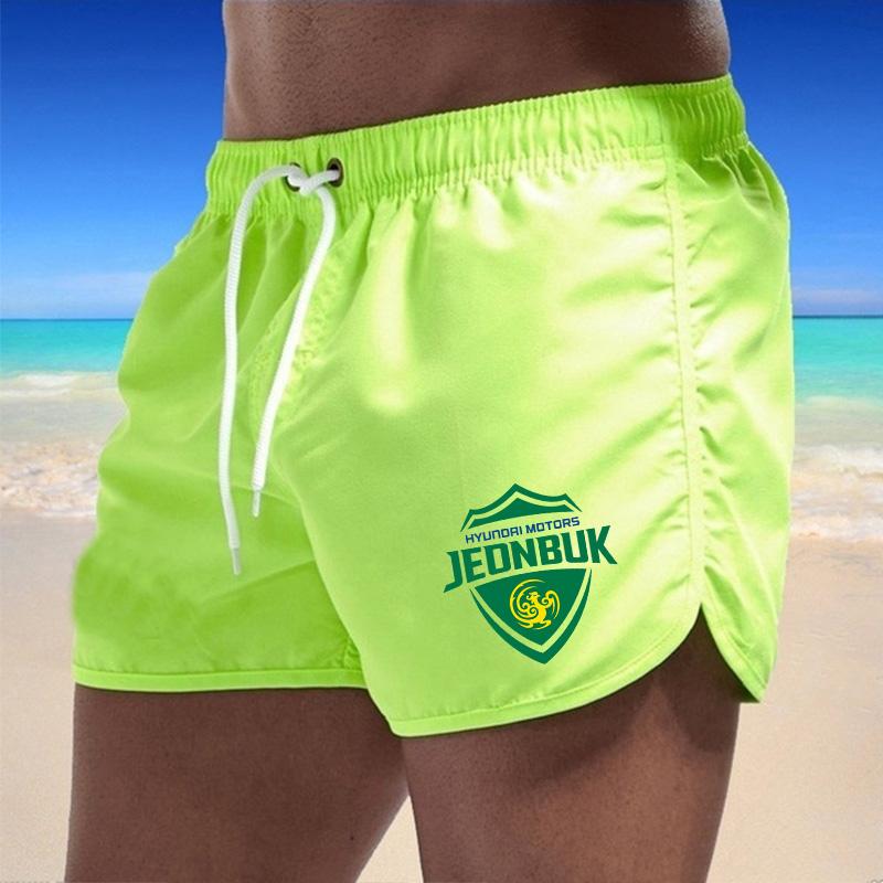 

Men' Shorts Jeonbuk Hyundai Motors Summer Mens Beach Classic Male Casual Fashion Board Seaside Sport Surfing -3XLMen, Pink