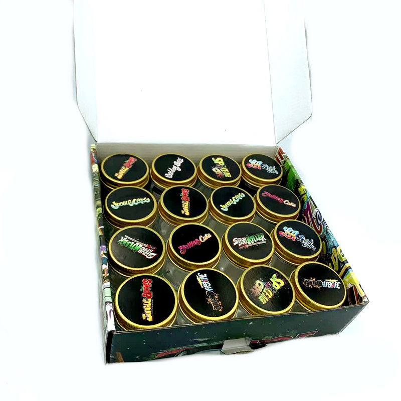 

Jungle Boys 1lb live rosin concentrate 60ML clear glass can