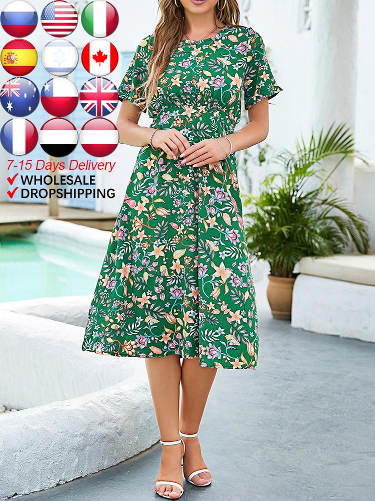 

Casual Dresses Summer Fashion Green For Women Vintage Behomian Sexy Soft Silk Maxi Wedding Guest Retro Satin Long RobeCasual