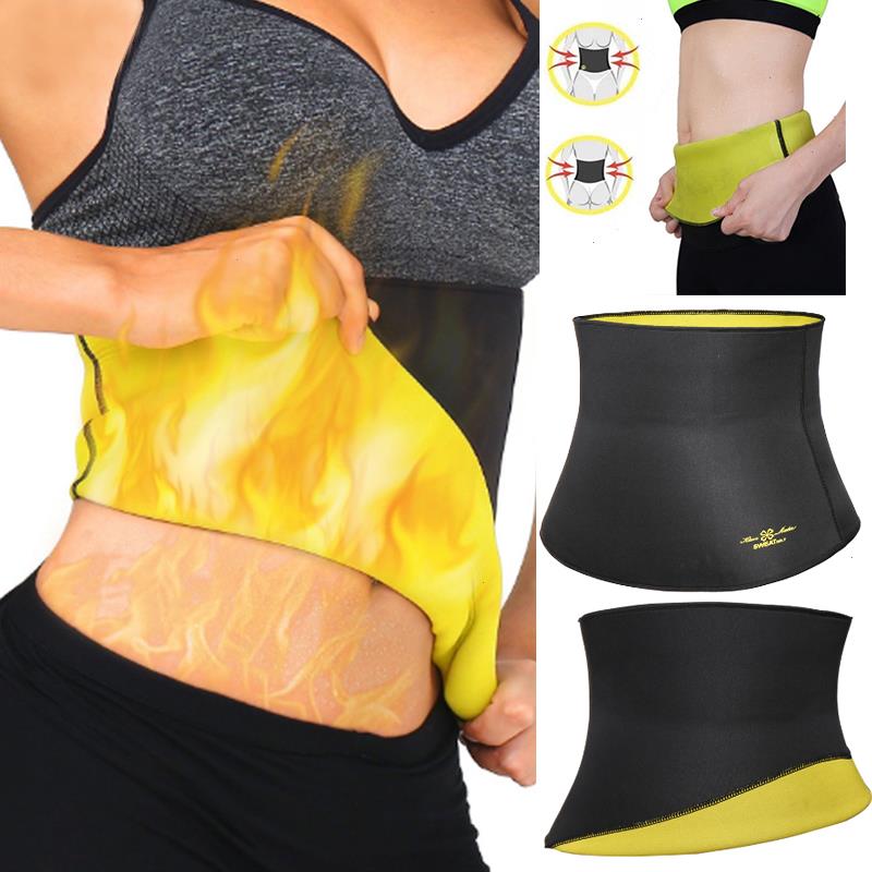 

Waist Trainer Neoprene Sweat Shapewear Body Shaper Women Slimming Sauna Belly Reducing Workout Trimmer Belt Corset, Black