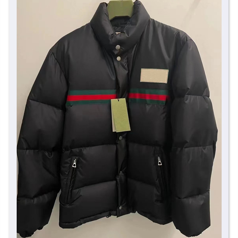 Designer de luxe vers le bas veste parkas masculine coton mâle vestes mâles décontractées veste hommes militaires hip hop manteaux de brise-vent