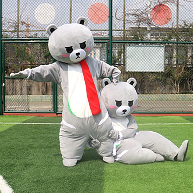 

New Popular Bear Rilakkuma Mascot Costume Animal Doll Birthday Gift Teddy Bear Costumes