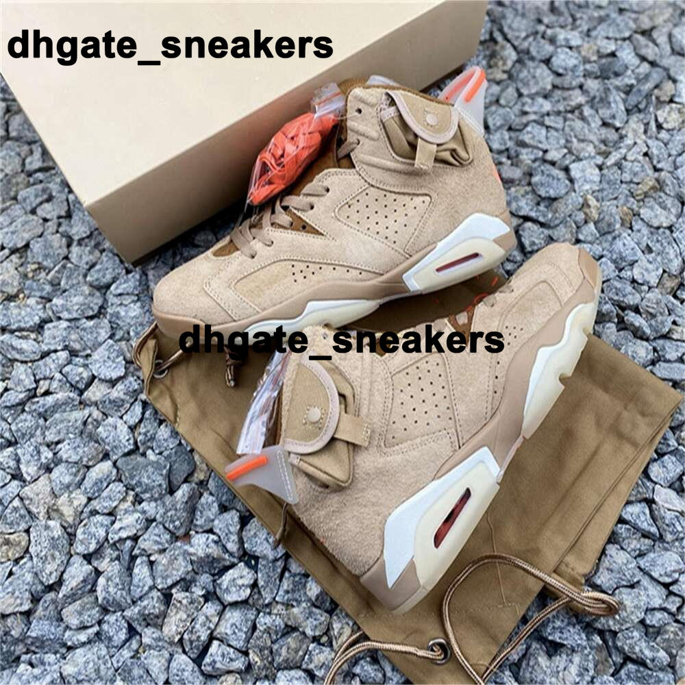 

Jumpman 6 High Retro Travis Scotts Mens size 14 Shoes Basketball Us 14 Trainers Women Sneakers Cactus Jack Eur 48 47 Us14 Chaussures size 13 British Khaki Ladies