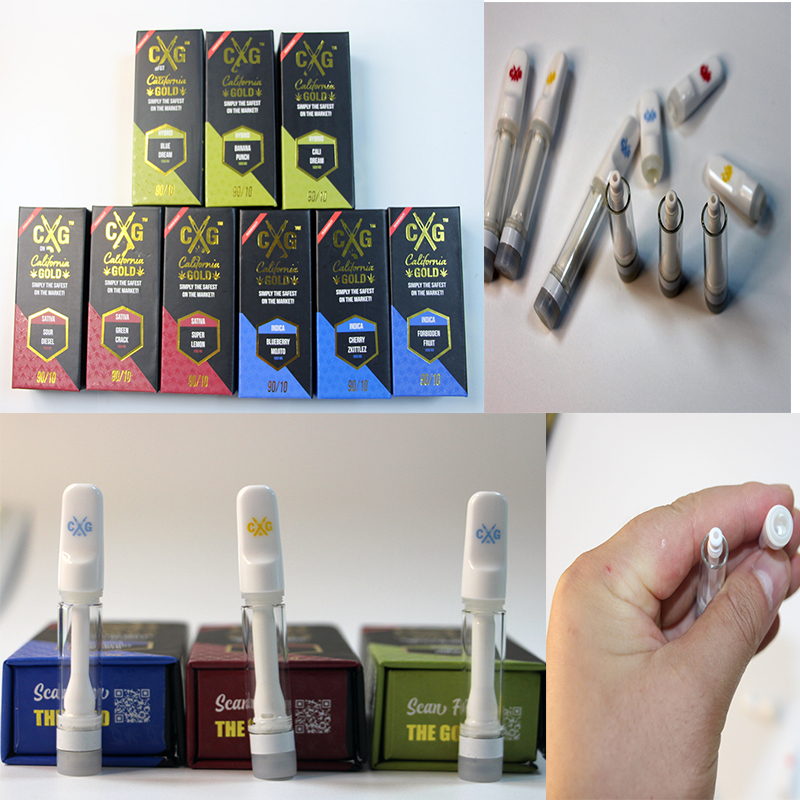 

New Version CG 1.0ml 0.8ml Full Ceramic Vape Cartridge Lead Free 510 Threaded Atomizer Disposable Vapes Electronic Cigarette Vaping Carts Packaging Magnetic Box