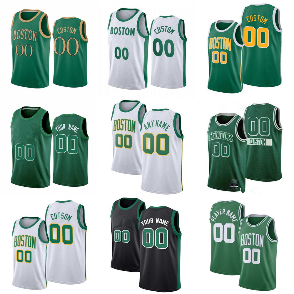 

75th Custom Jersey Boston''Celtics''MEN Women Youth 71 Dennis Schroder Jayson 0 Tatum 10 Josh Richardson 41 Juancho Hernangomez Basketball Jerseys, Color